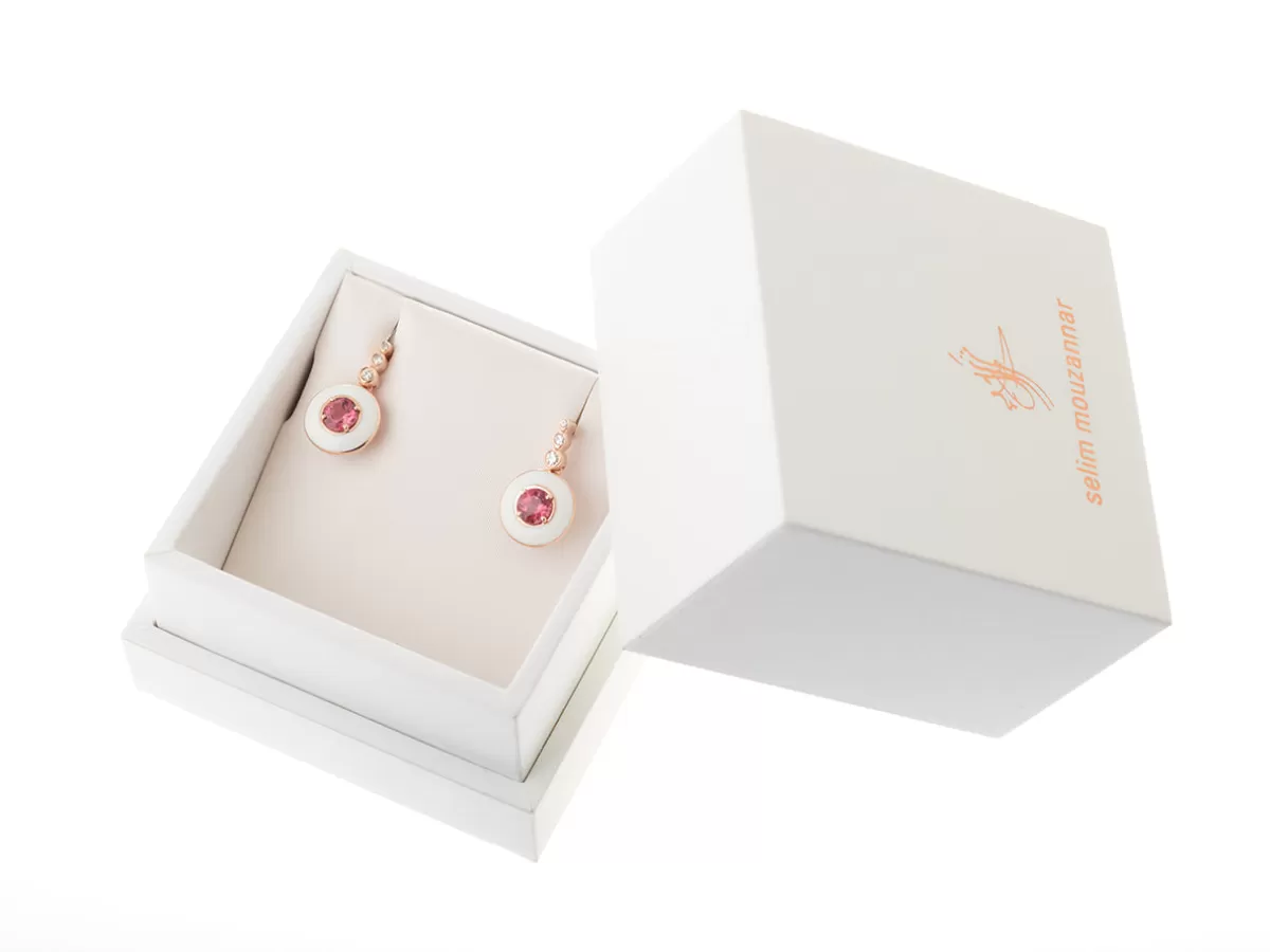 Selim Mouzannar Earrings-Mina Black Earringstsavorites - Diamonds
