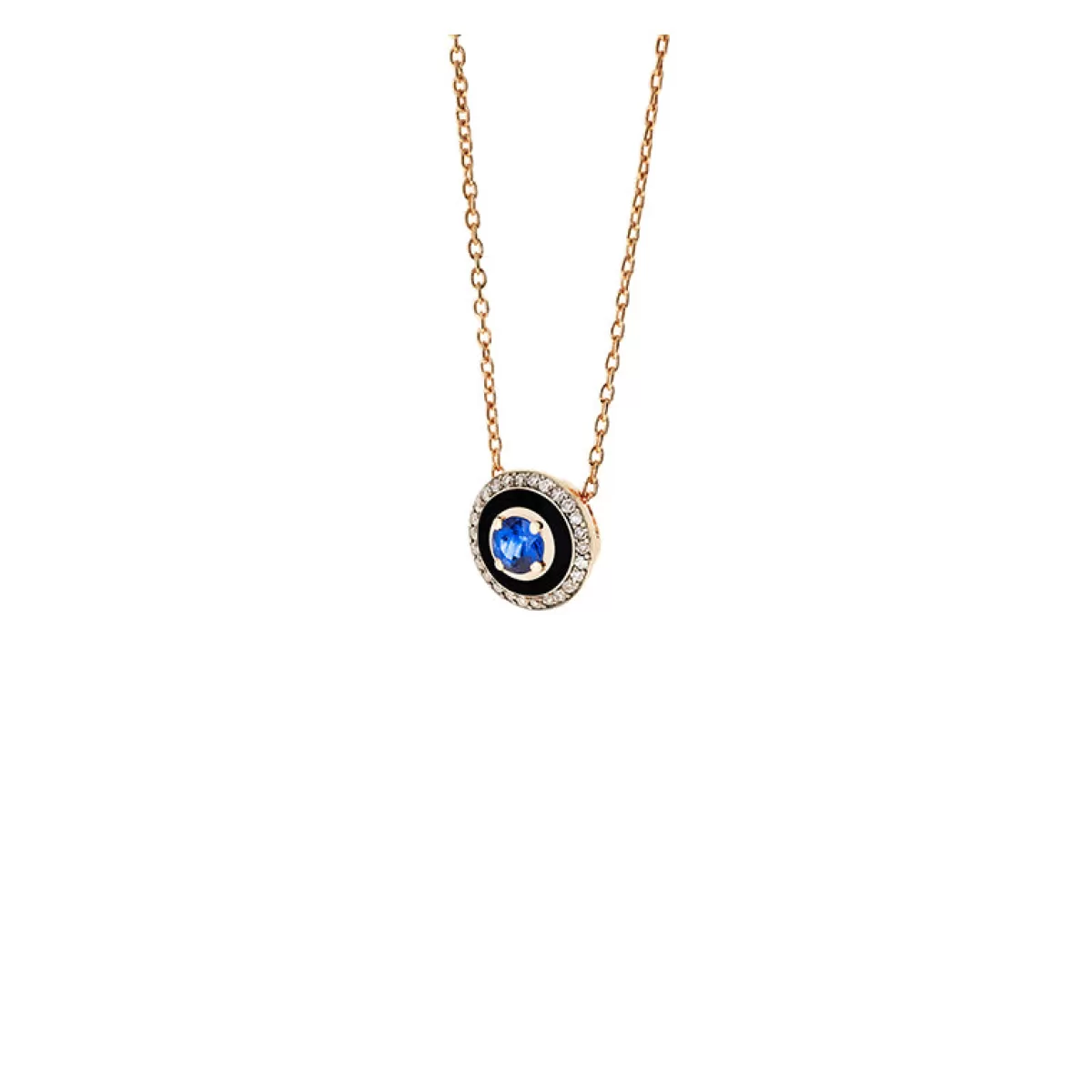 Selim Mouzannar Pendants-Mina Black Pendantsapphire - Diamonds