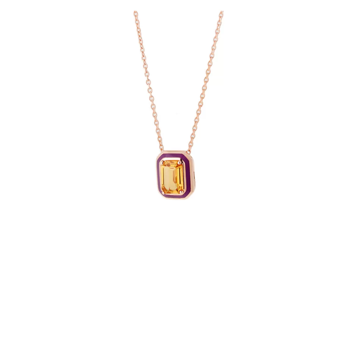Selim Mouzannar Pendants-Mina Blueberry Pendantyellow Tourmaline