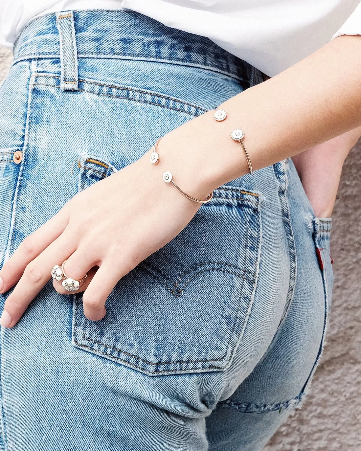 Selim Mouzannar Bracelets-Mina Ivory Braceletdiamonds