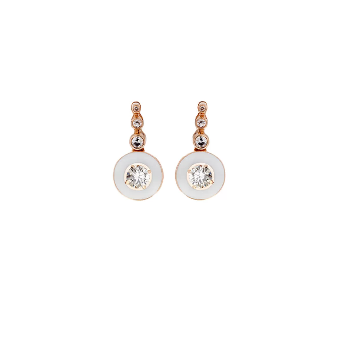 Selim Mouzannar Earrings-Mina Ivory Earringsdiamonds