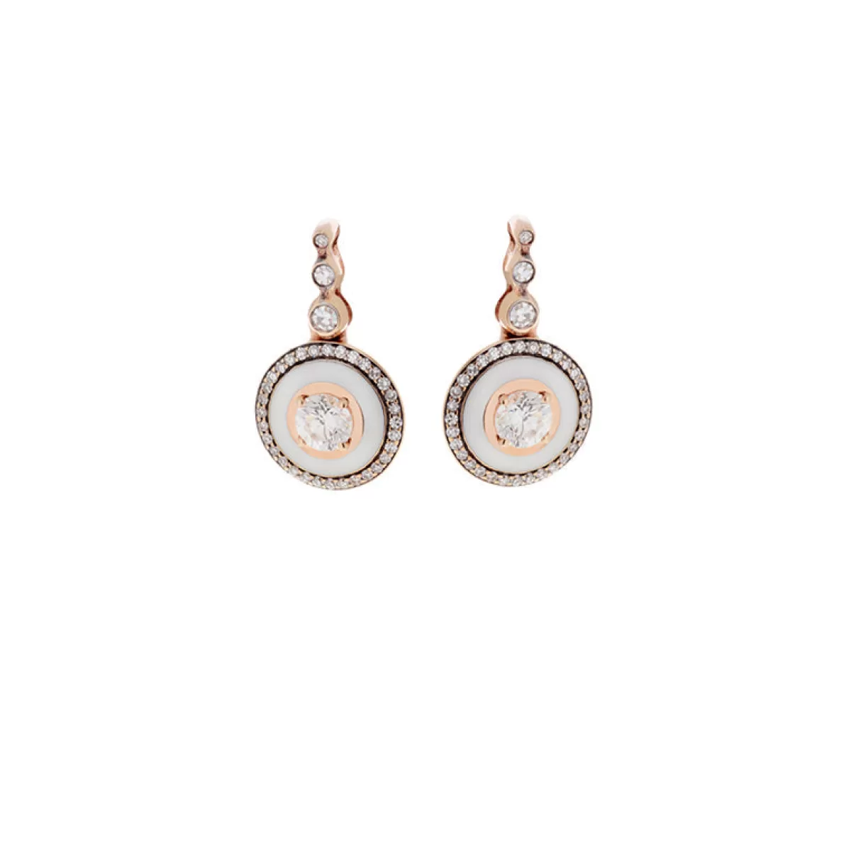 Selim Mouzannar Earrings-Mina Ivory Earringsdiamonds