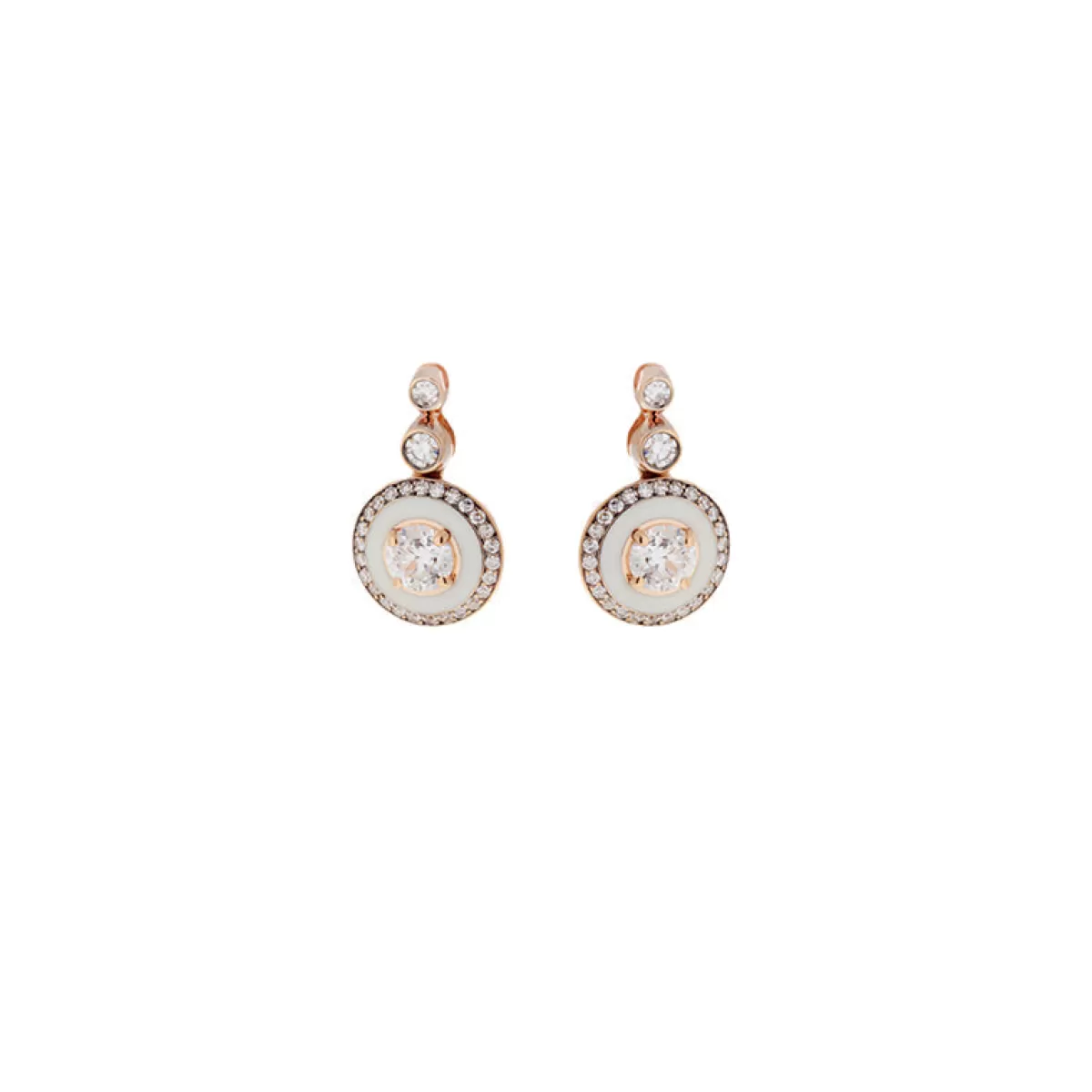 Selim Mouzannar Earrings-Mina Ivory Earringsdiamonds