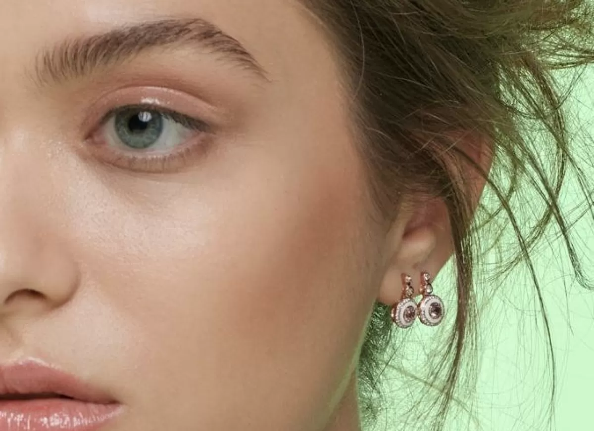 Selim Mouzannar Earrings-Mina Ivory Earringspink Tourmalines - Diamonds