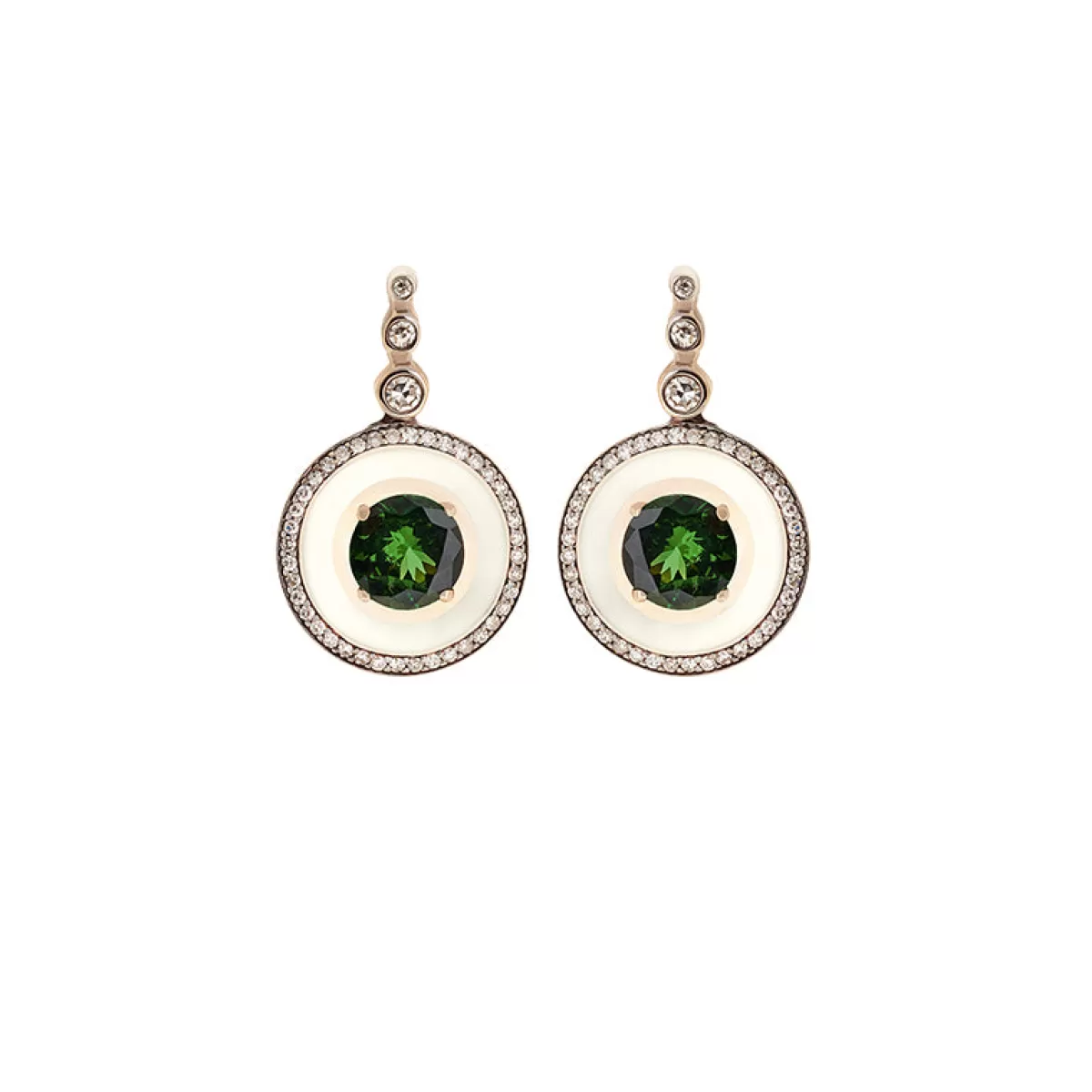 Selim Mouzannar Earrings-Mina Ivory Earringstsavorites - Diamonds