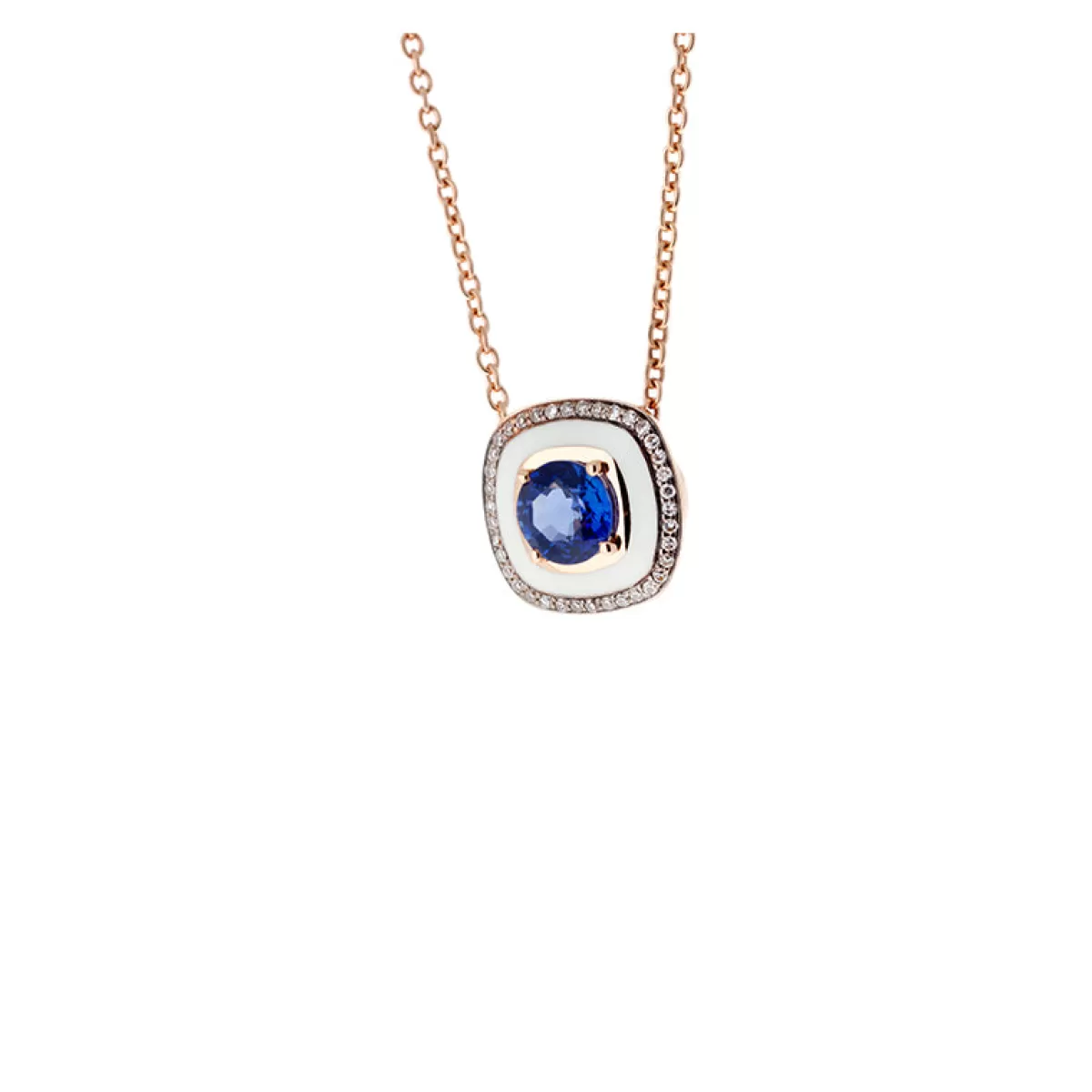 Selim Mouzannar Pendants-Mina Ivory Pendantblue Sapphire
