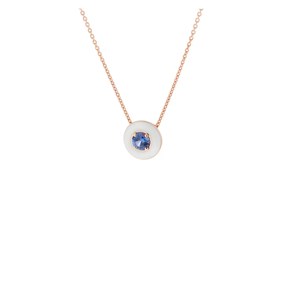 Selim Mouzannar Pendants-Mina Ivory Pendantblue Sapphire
