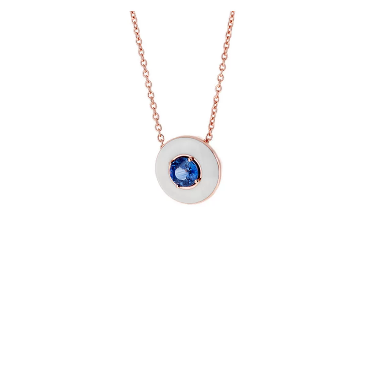 Selim Mouzannar Pendants-Mina Ivory Pendantblue Sapphire