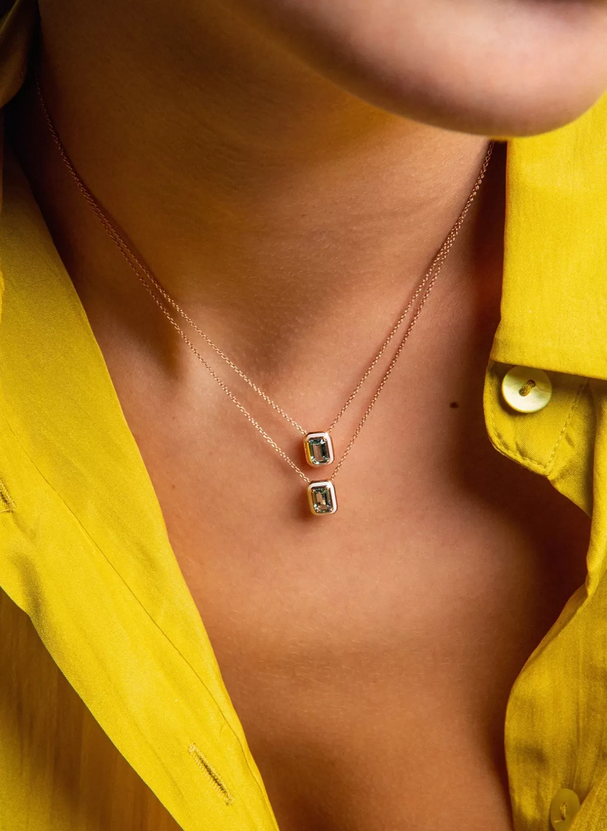 Selim Mouzannar Pendants-Mina Ivory Pendantblue Tourmaline