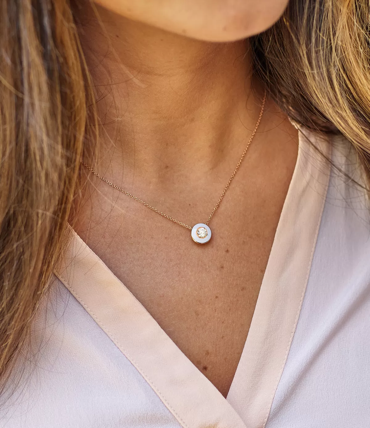 Selim Mouzannar Pendants-Mina Ivory Pendantdiamond