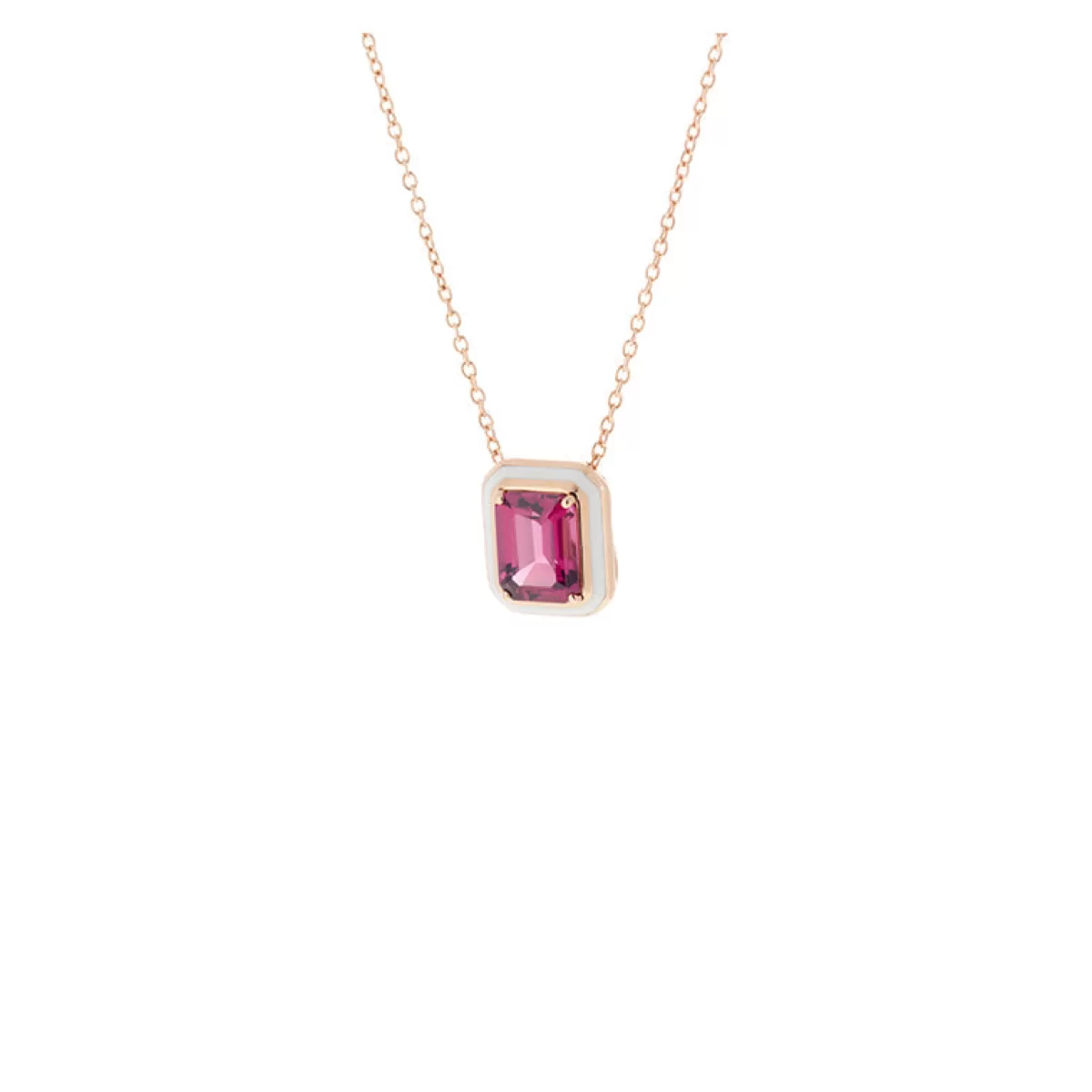 Selim Mouzannar Pendants-Mina Ivory Pendantrhodolite
