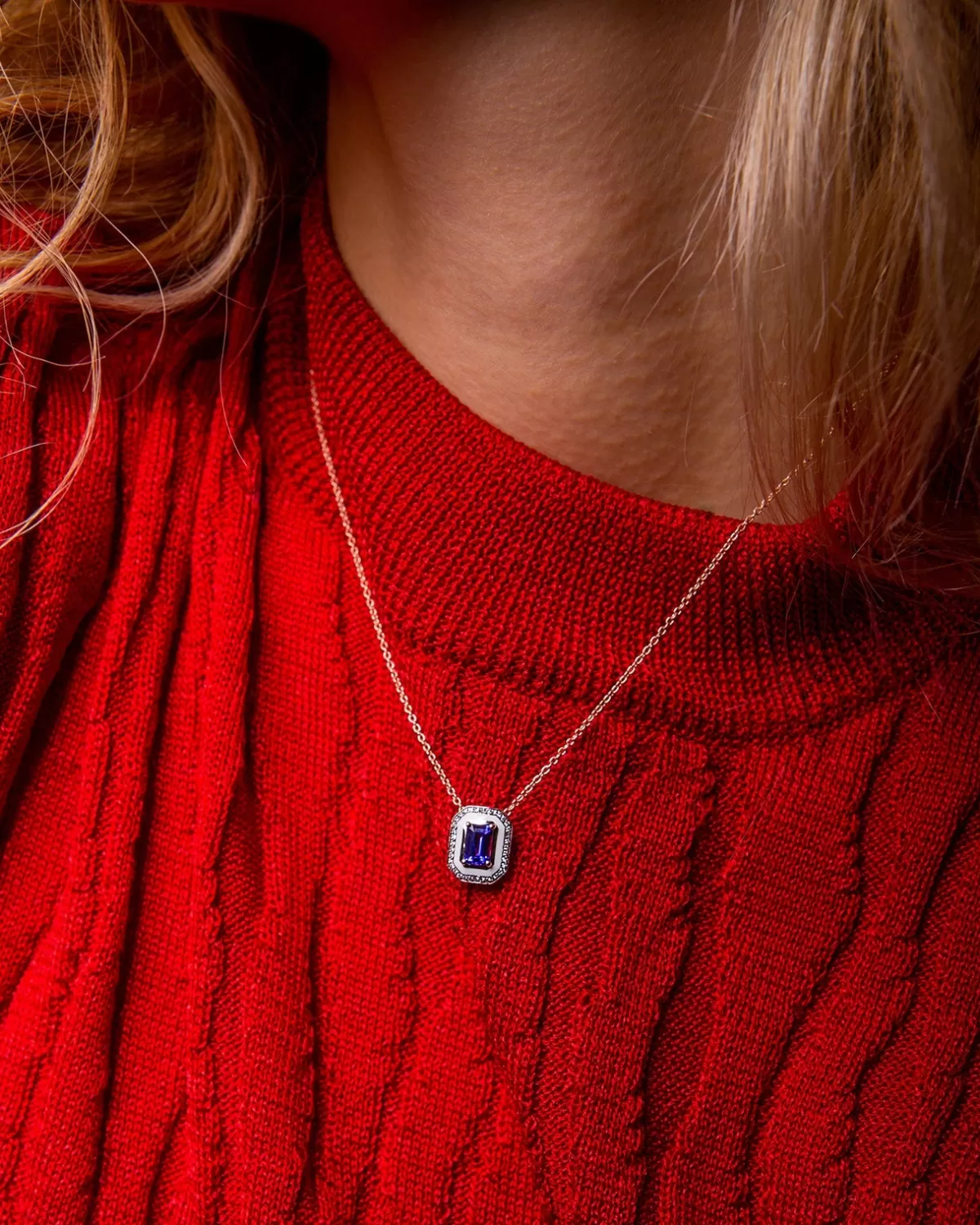 Selim Mouzannar Pendants-Mina Ivory Pendanttanzanite - Diamonds