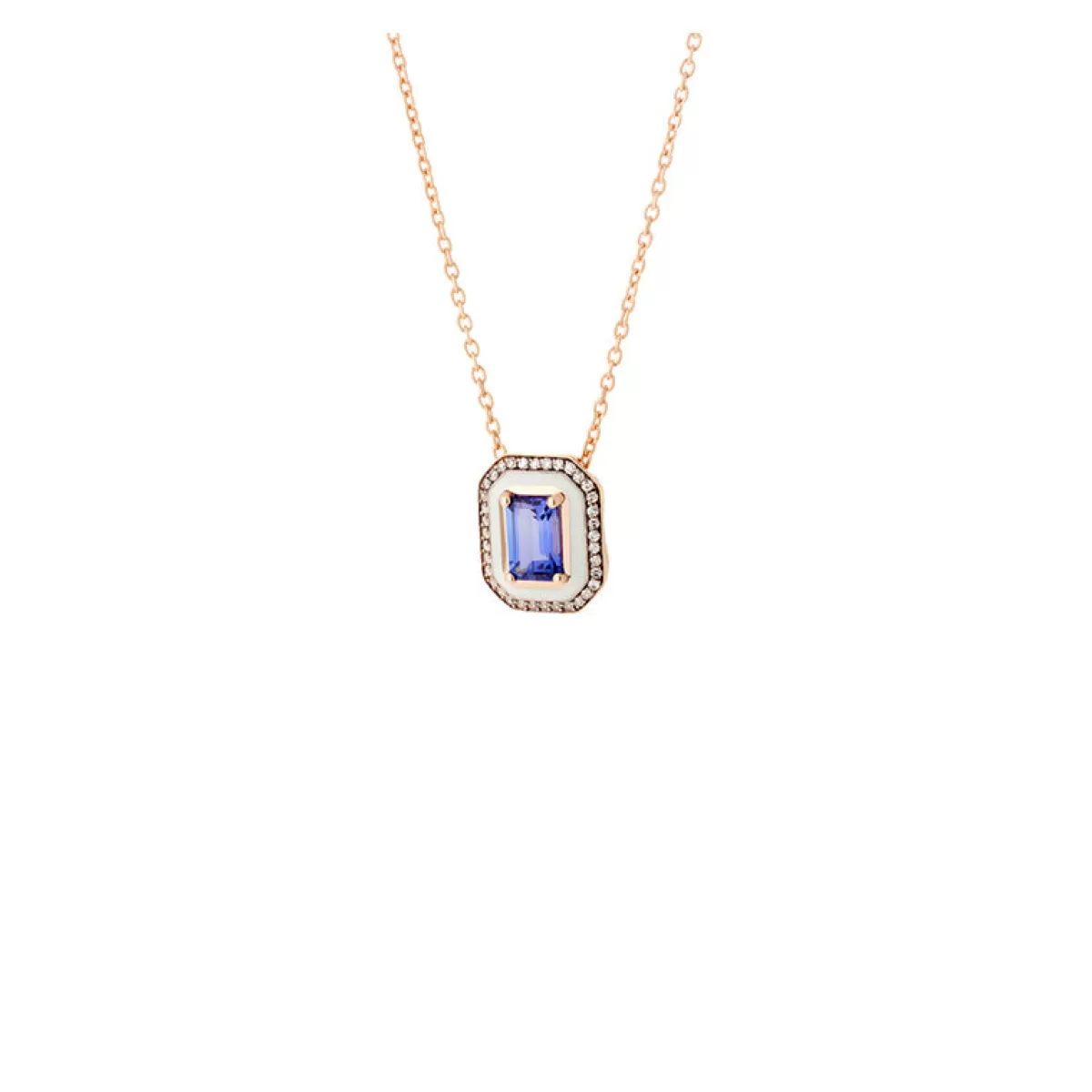 Selim Mouzannar Pendants-Mina Ivory Pendanttanzanite - Diamonds