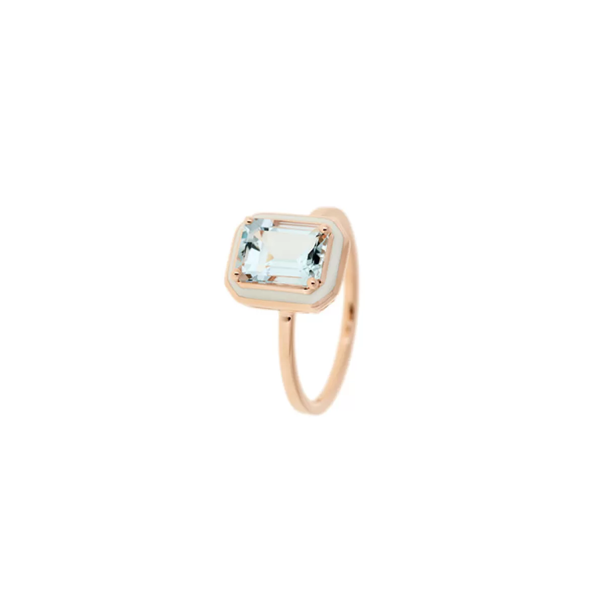 Selim Mouzannar Rings-Mina Ivory Ringaquamarine