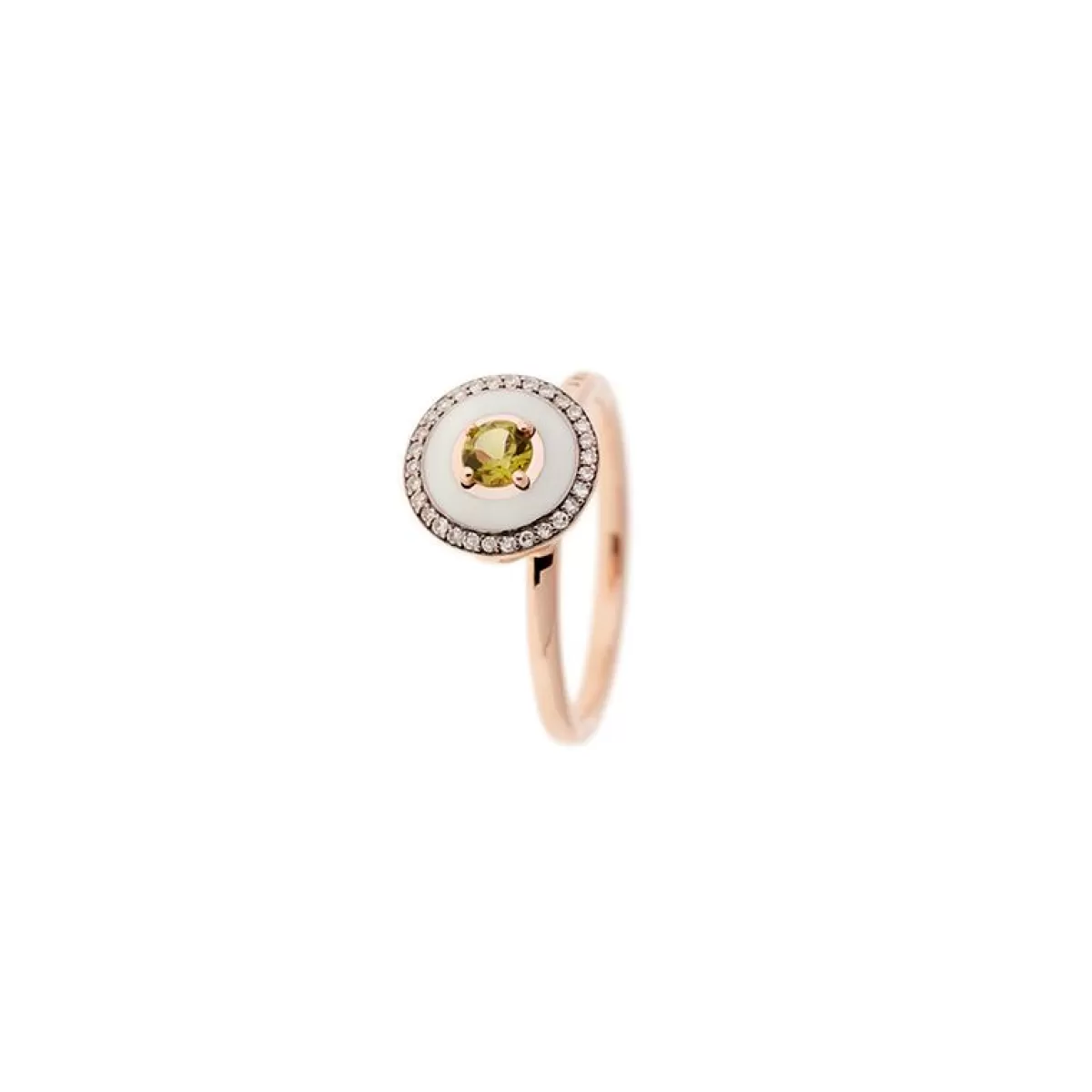 Selim Mouzannar Rings-Mina Ivory Ringyellow Tourmaline - Diamonds