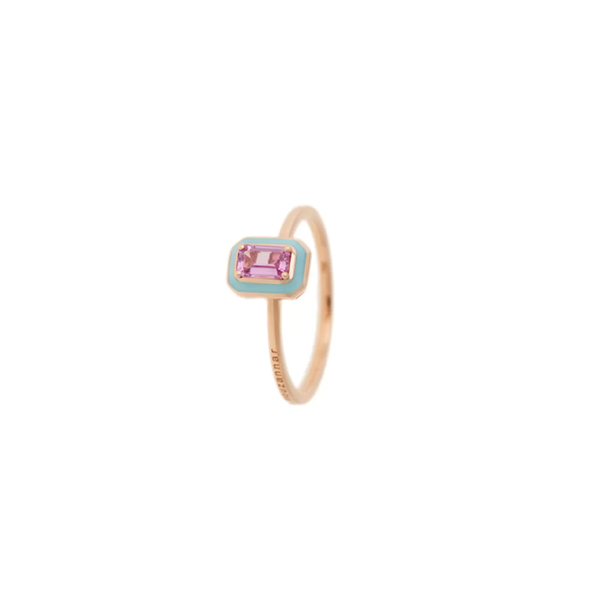 Selim Mouzannar Rings-Mina Light Blue Ringpink Sapphire