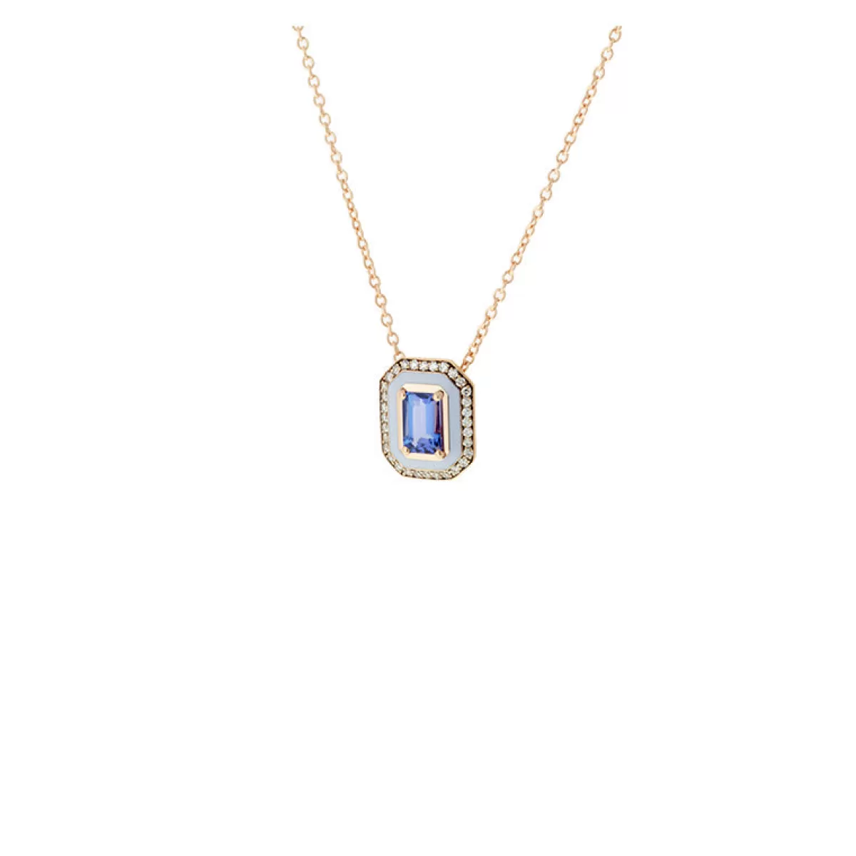 Selim Mouzannar Pendants-Mina Lilac Pendanttanzanite - Diamonds
