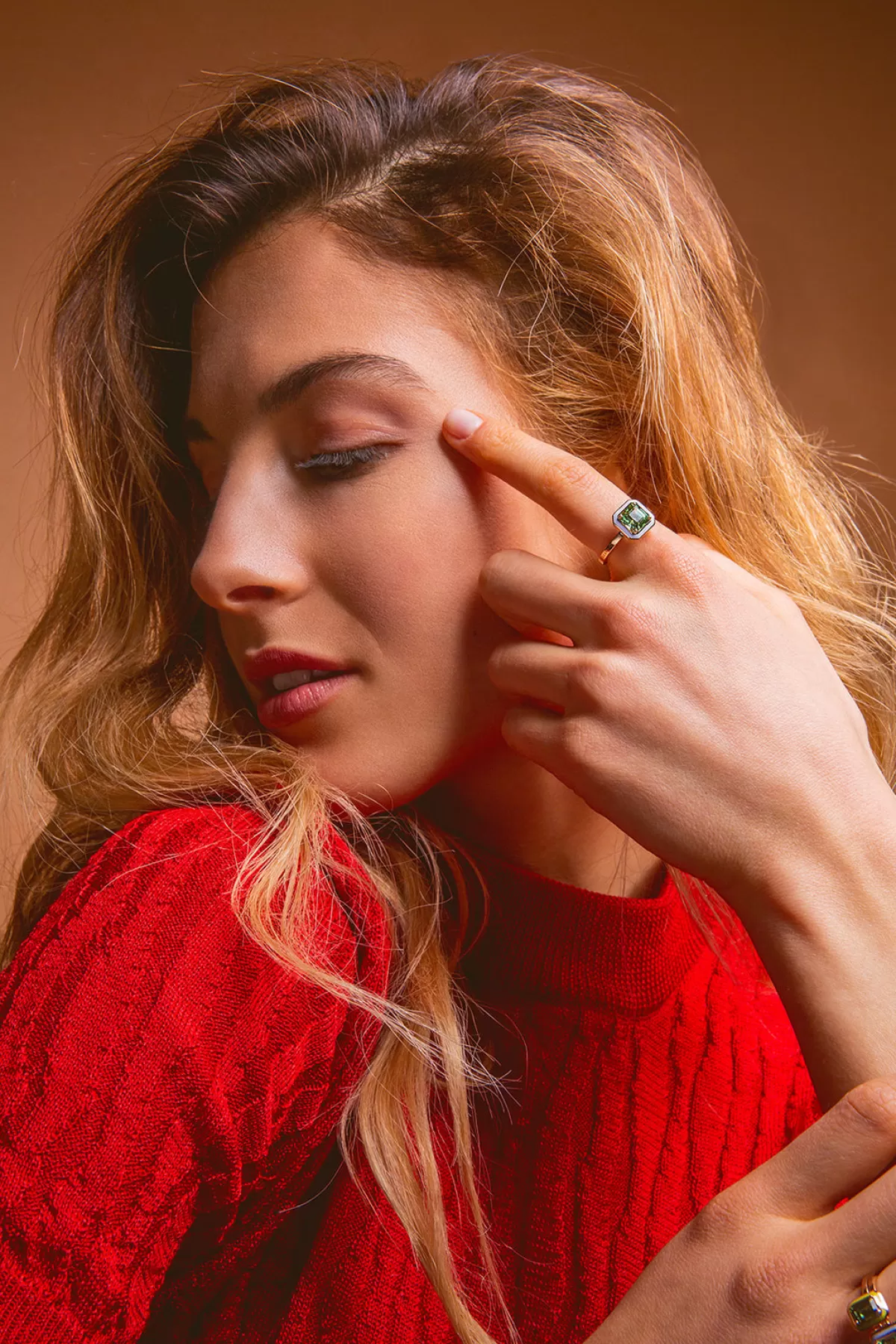 Selim Mouzannar Rings-Mina Lilac Ringgreen Tourmaline