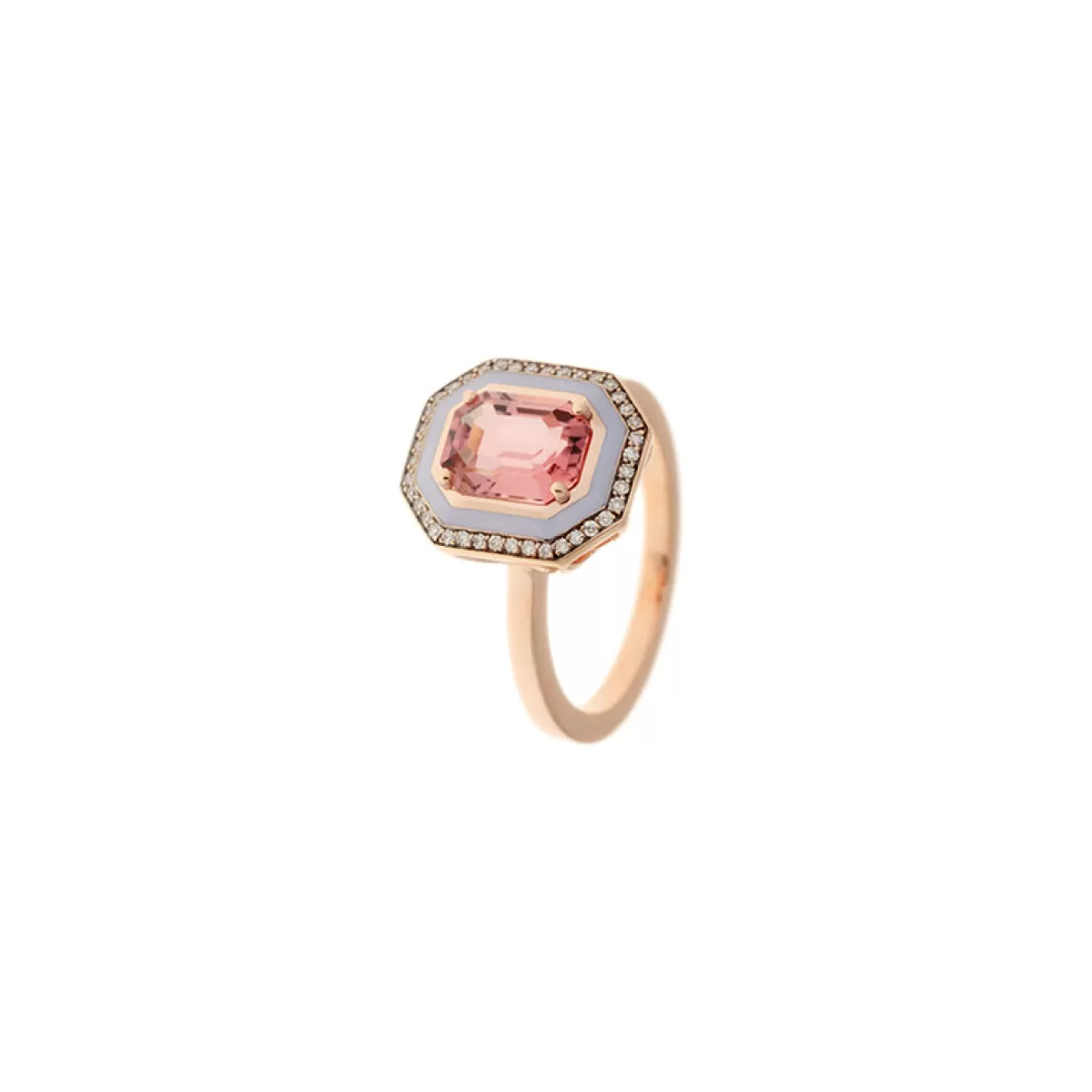 Selim Mouzannar Rings-Mina Lilac Ringpink Tourmaline - Diamonds