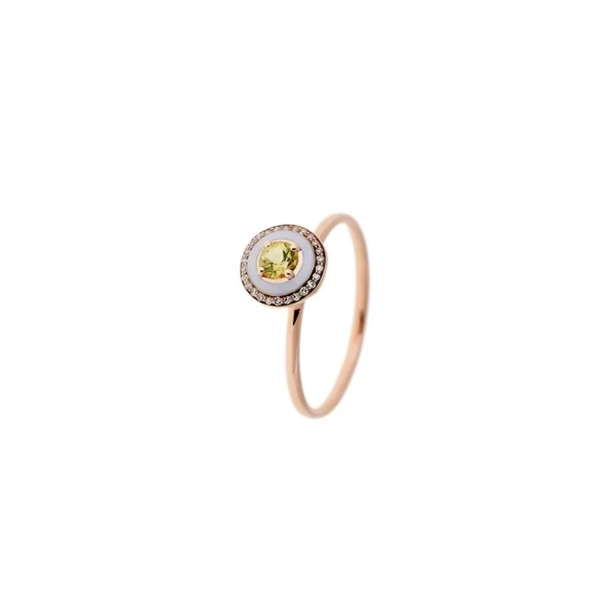 Selim Mouzannar Rings-Mina Lilac Ringyellow Tourmaline - Diamonds