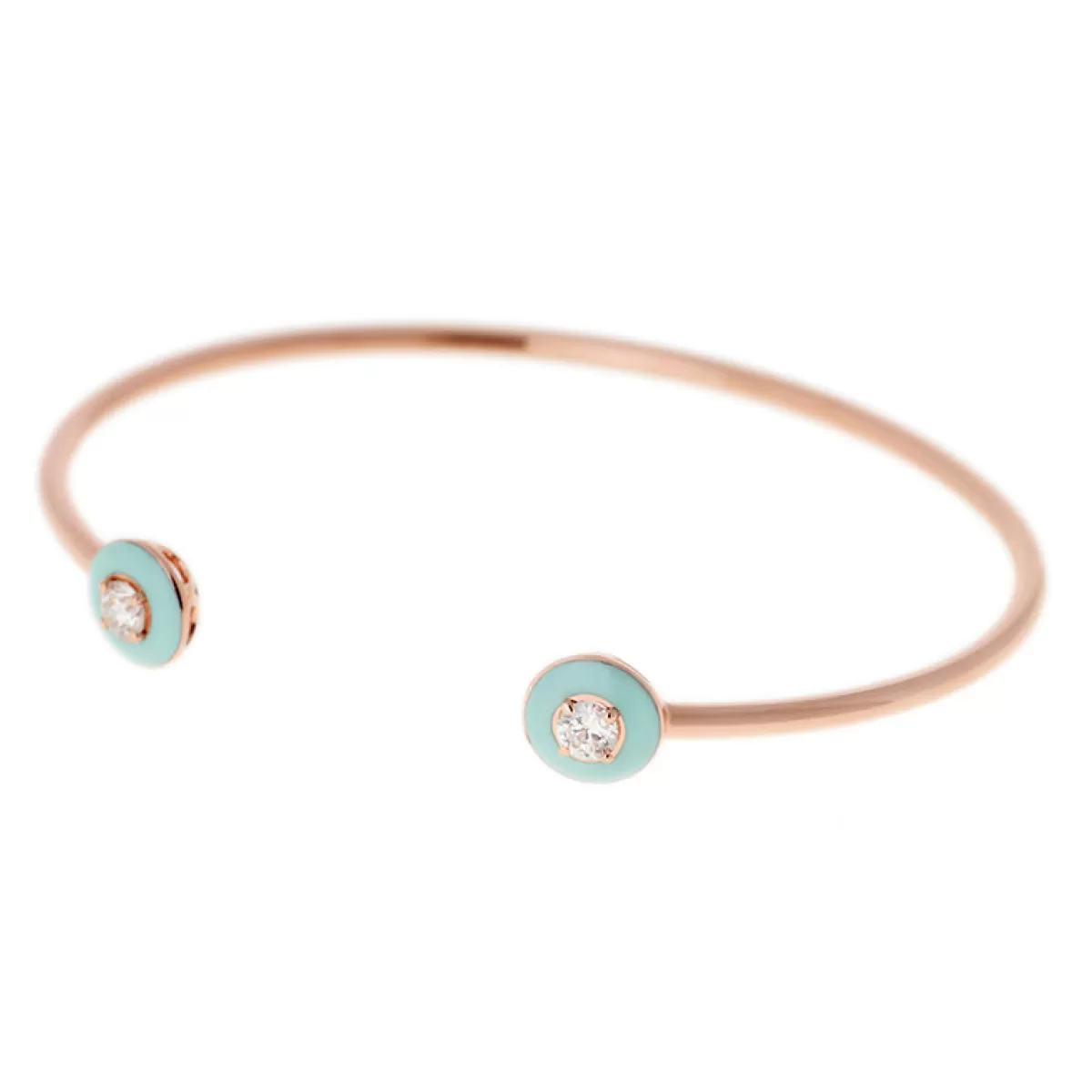 Selim Mouzannar Bracelets-Mina Mint Green Braceletdiamonds