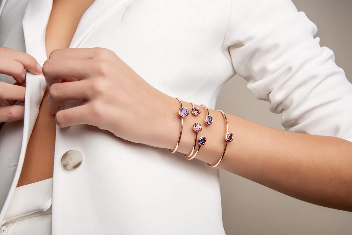 Selim Mouzannar Bracelets-Rose De France Bracelettanzanites