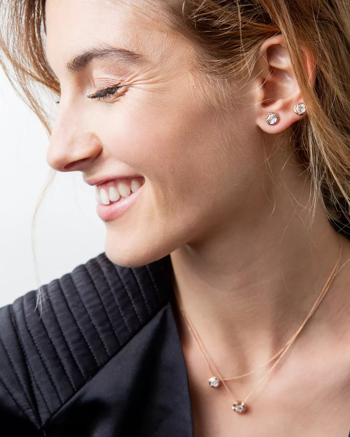 Selim Mouzannar Earrings-Rose De France Earringsdiamonds