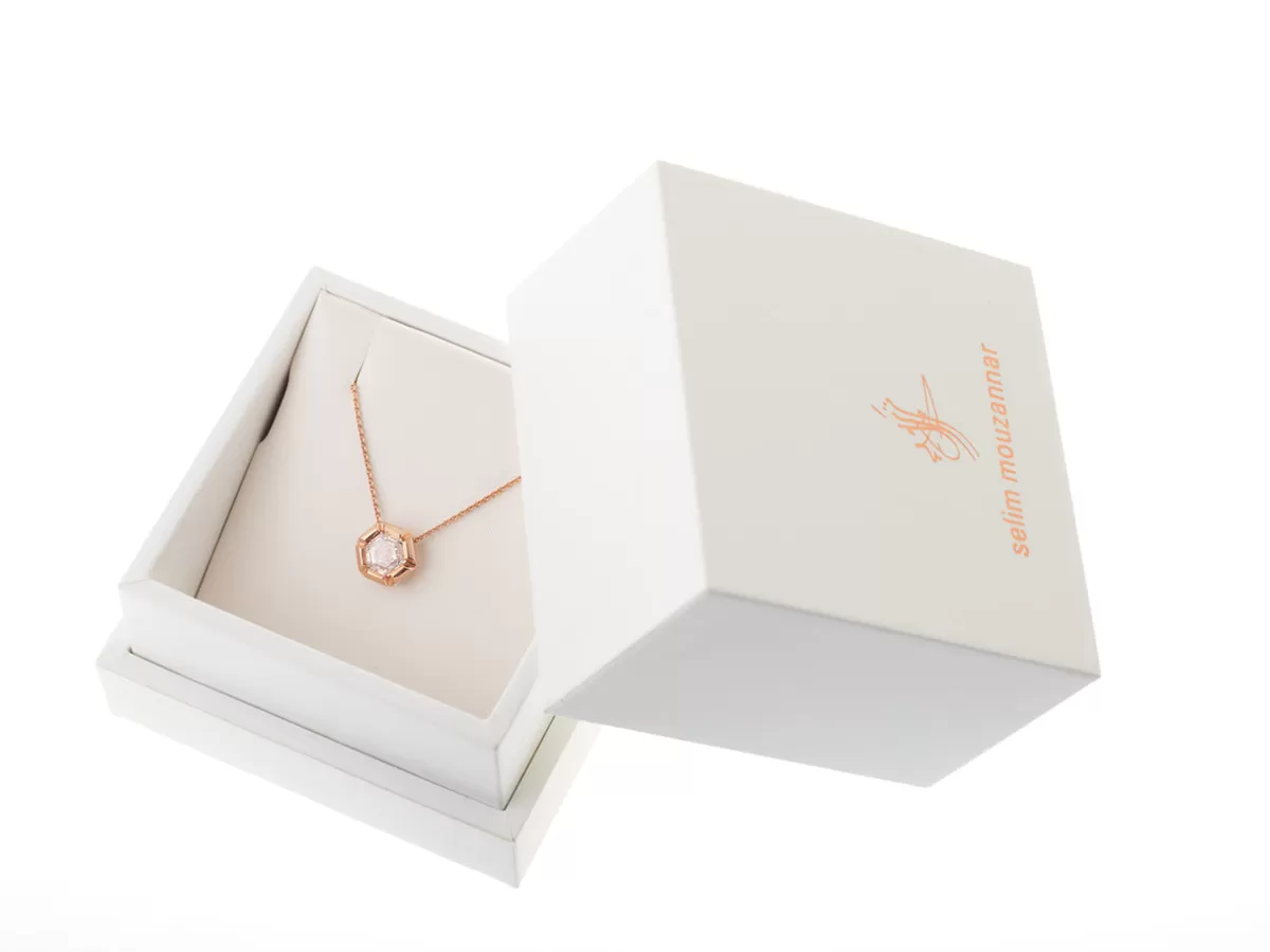 Selim Mouzannar Pendants-Rose De France Pendantred Garnet