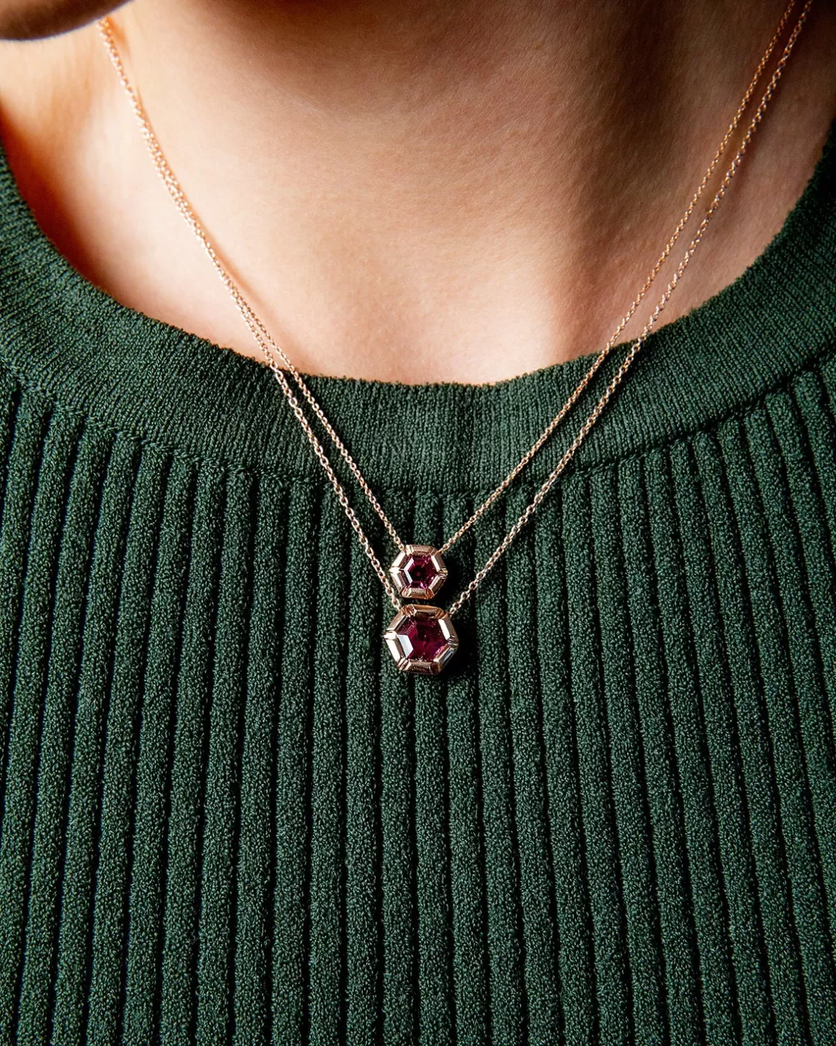 Selim Mouzannar Pendants-Rose De France Pendantrhodolite